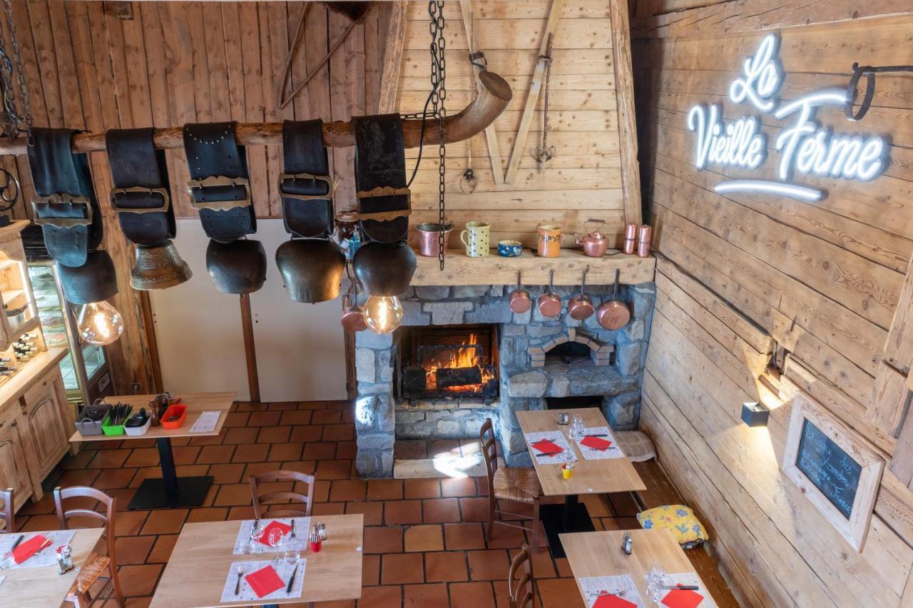 La Vieille Ferme Hotel Manigod Eksteriør billede