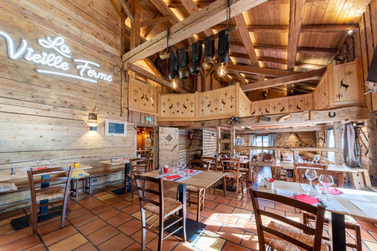 La Vieille Ferme Hotel Manigod Eksteriør billede