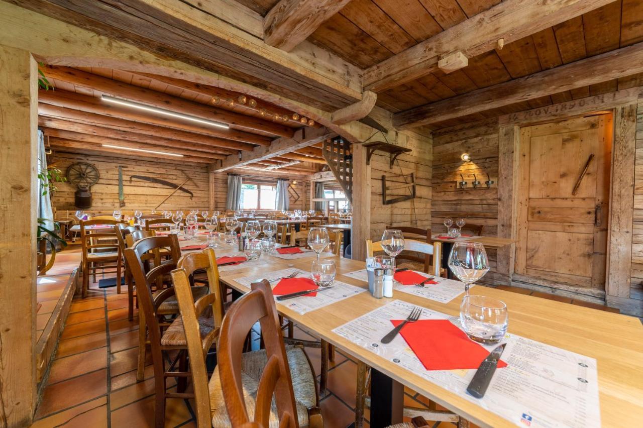 La Vieille Ferme Hotel Manigod Eksteriør billede