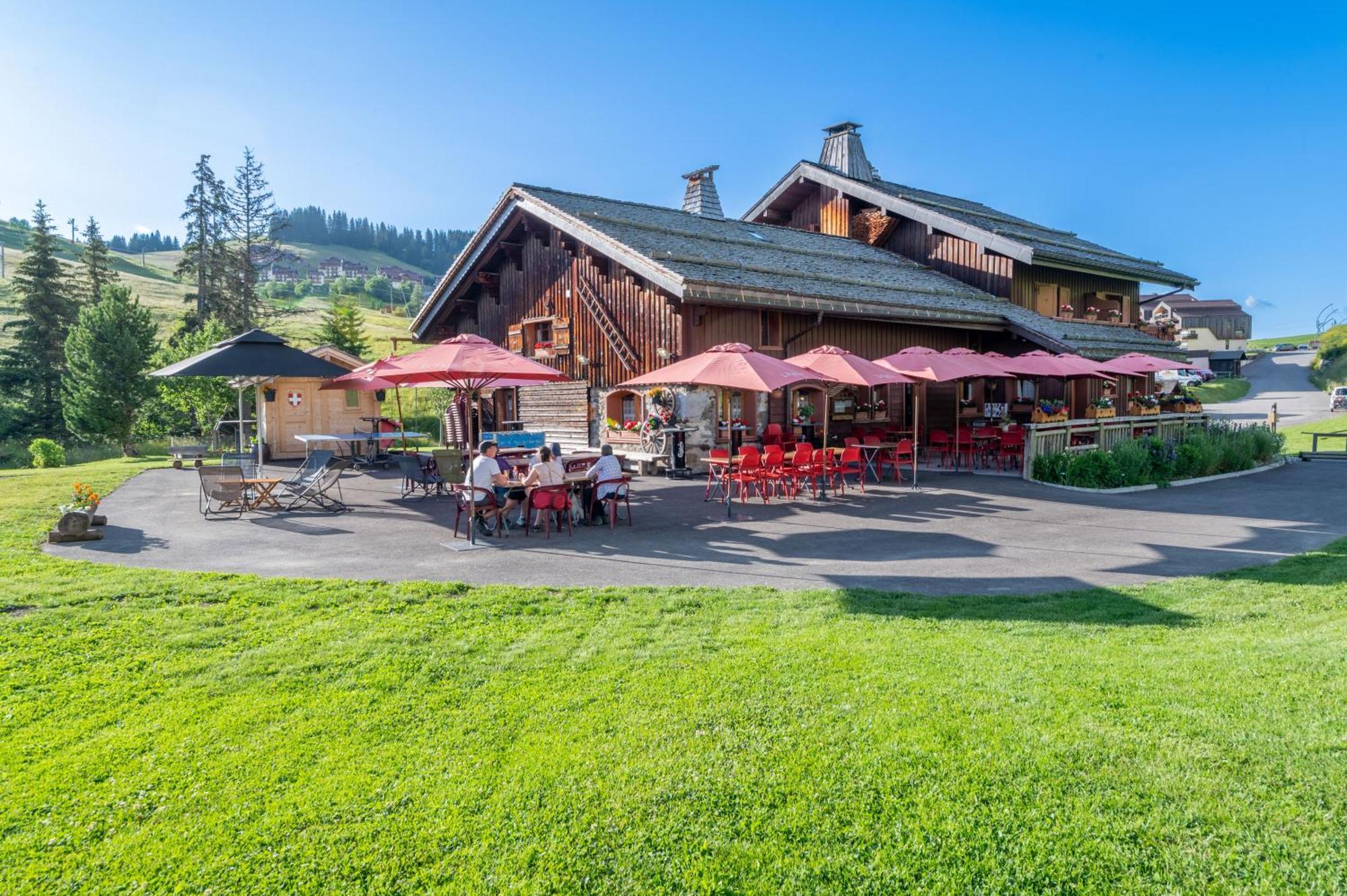 La Vieille Ferme Hotel Manigod Eksteriør billede